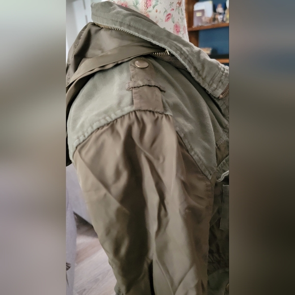 American Rag Green Utility Jacket for Women Size Small - Picture 4 of 7